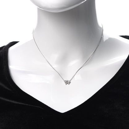 Cartier 18K White Gold Diamond Caresse D'Orchidees Par Cartier Necklace 2 of 6