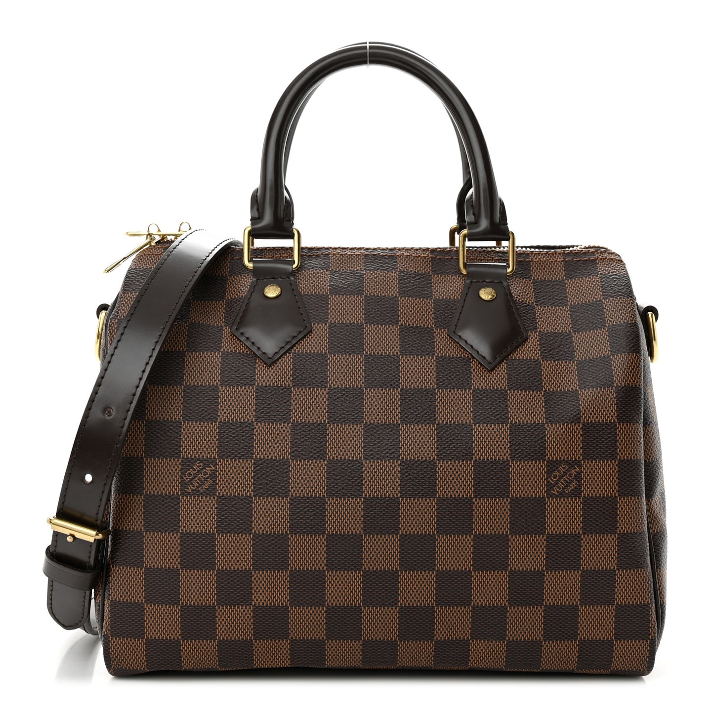 Damier Ebene Speedy Bandouliere 25