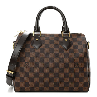 Louis Vuitton Damier Ebene Speedy Bandouliere 25 1 of 9