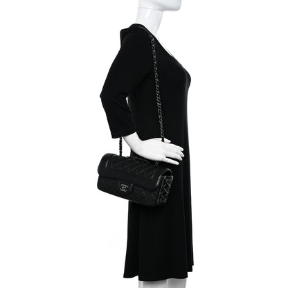 Chanel Calfskin Quilted Small Coco Corset Flap Black 2 of 13