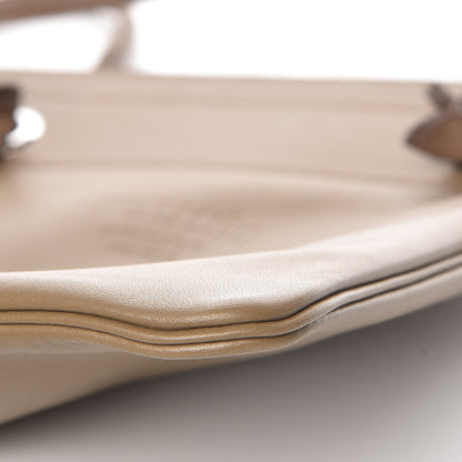Hermes Milo Lambskin Swift Mini Aline Etoupe 6 of 10