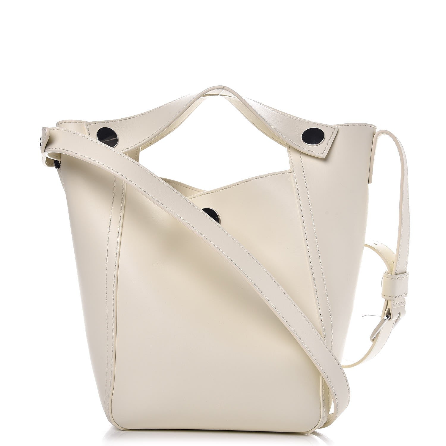 3.1 Phillip Lim 3.1 Calfskin Small Dolly Crossbody Bag White 1 of 8