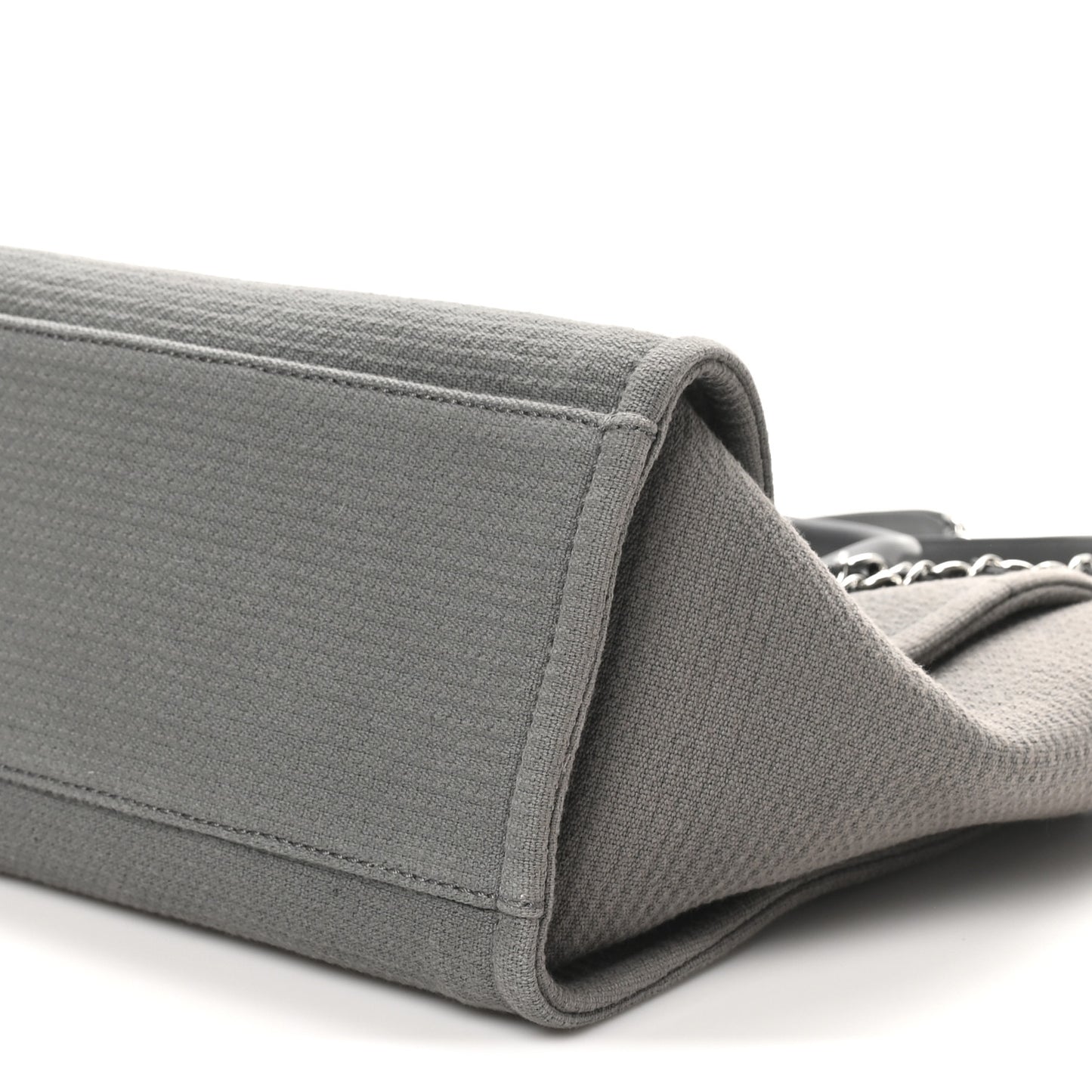 Mixed Fibers Small Deauville Tote Grey