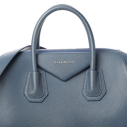 Givenchy Sugar Goatskin Medium Antigona Mineral Blue 10 of 10