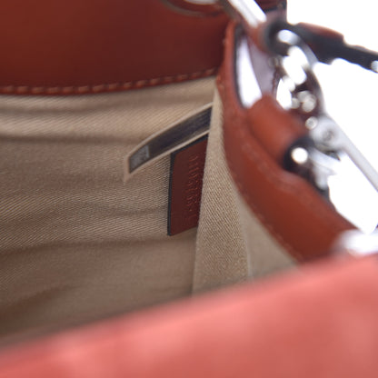 Chloe Shiny Calfskin Mini Annie Shoulder Bag Sepia Brown 7 of 11