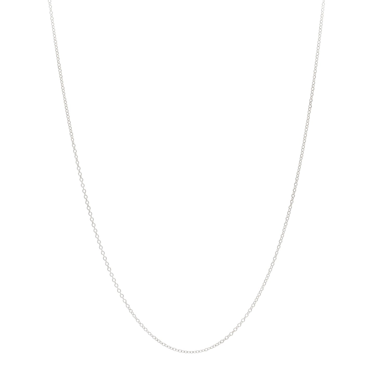 Sterling Silver Chain Necklace 16"