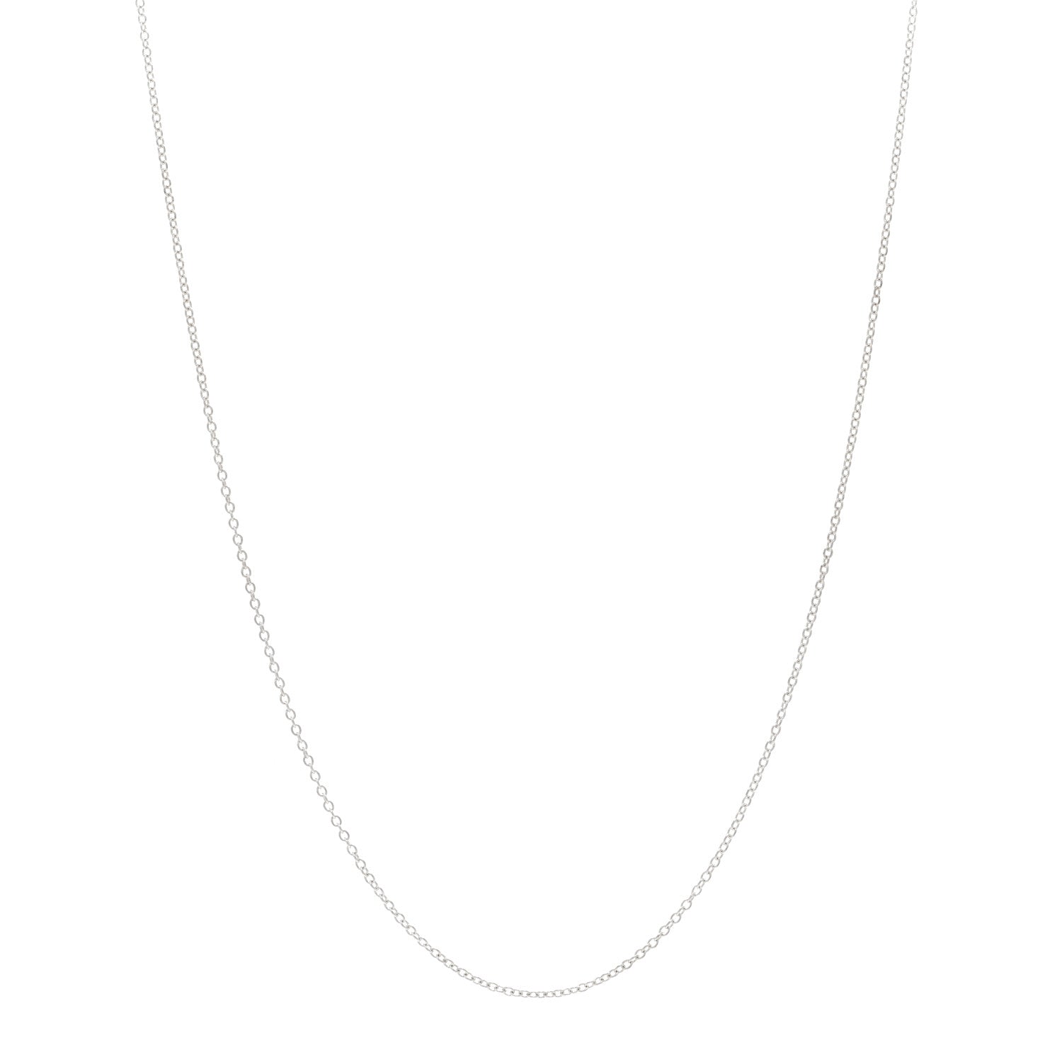 Tiffany Sterling Silver Chain Necklace 16" 1 of 4