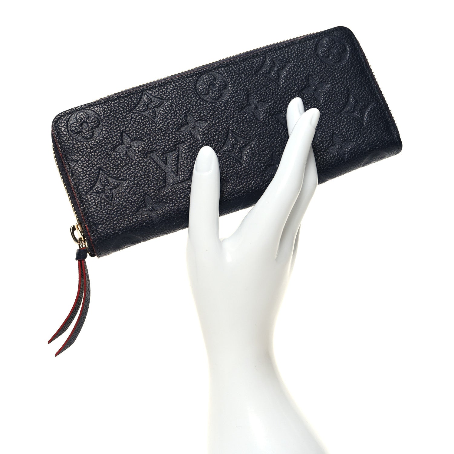 Louis Vuitton Empreinte Clemence Wallet Marine Rouge 2 of 7