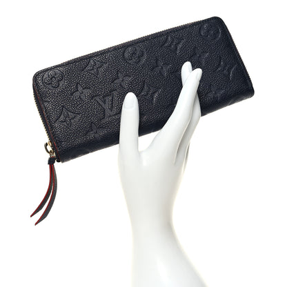 Louis Vuitton Empreinte Clemence Wallet Marine Rouge 2 of 7