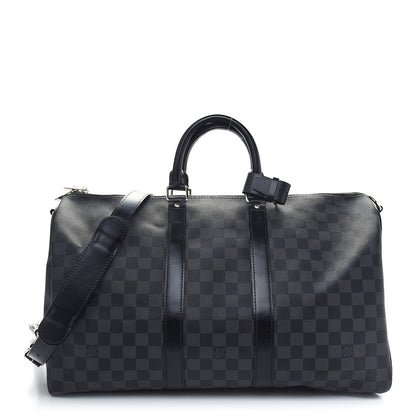 Louis Vuitton Damier Graphite Keepall Bandouliere 45 1 of 8