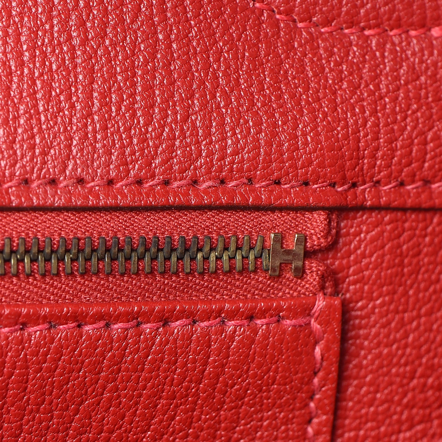 Epsom Birkin 35 Rouge Casaque