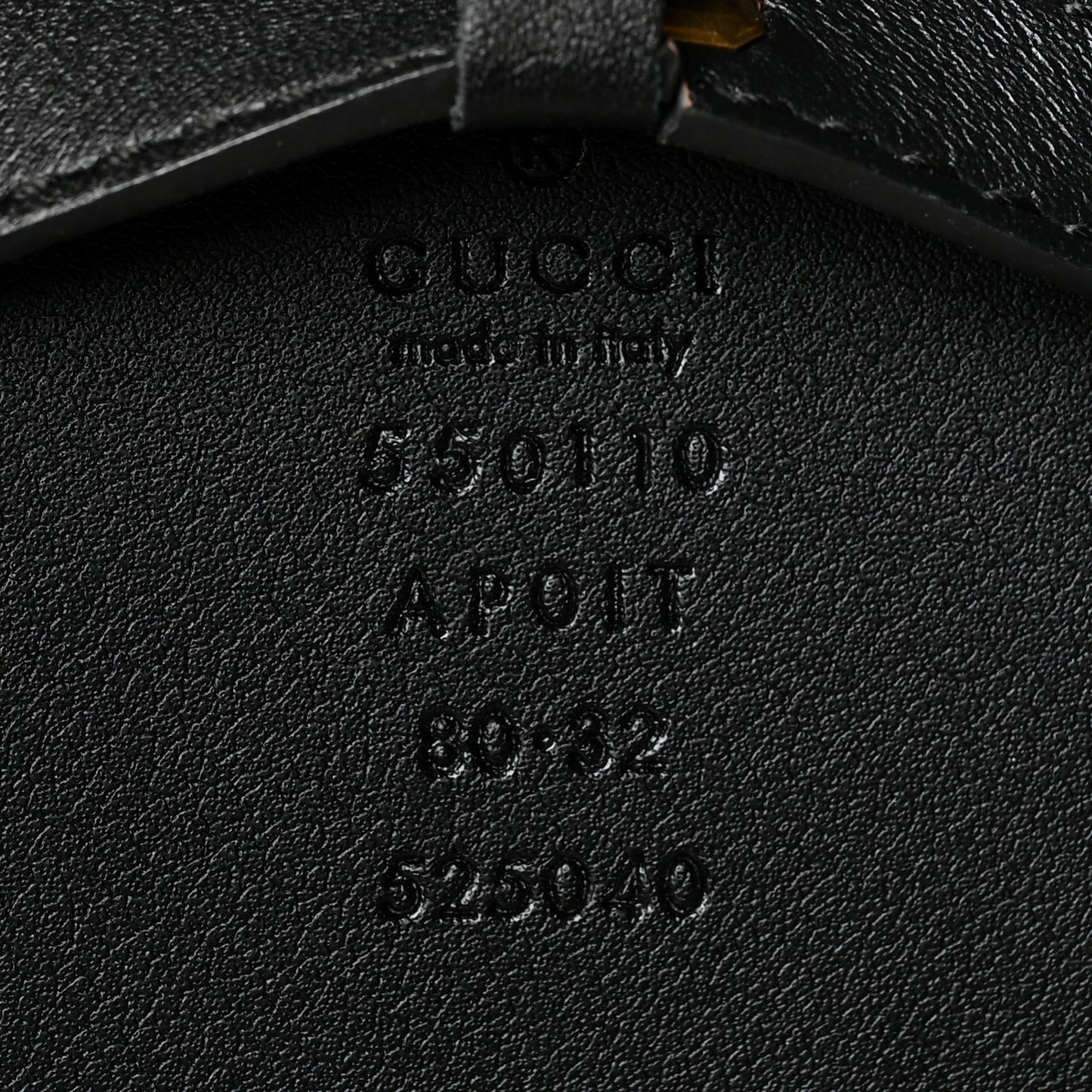 Calfskin Crystal Double G 55mm Belt 80 32 Black