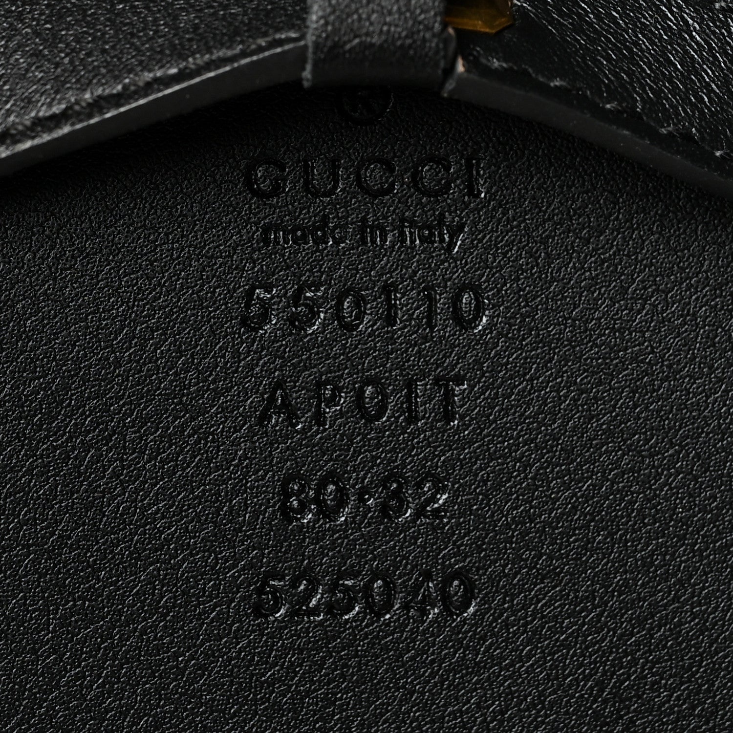 Gucci Calfskin Crystal Double G 55mm Belt 80 32 Black 3 of 5