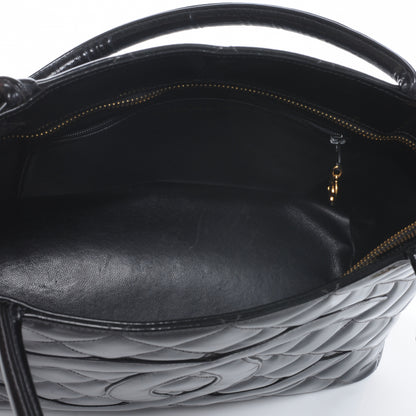 Chanel Patent Medallion Tote Black 5 of 8