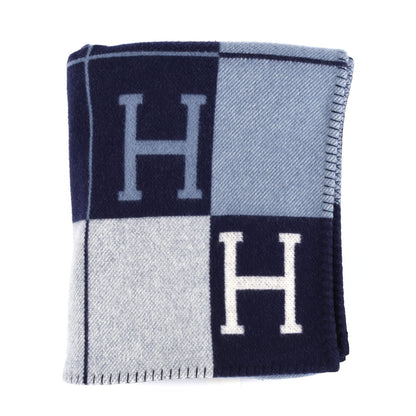 Hermes Wool Cashmere Avalon III Blanket Caban Ecru 1 of 3