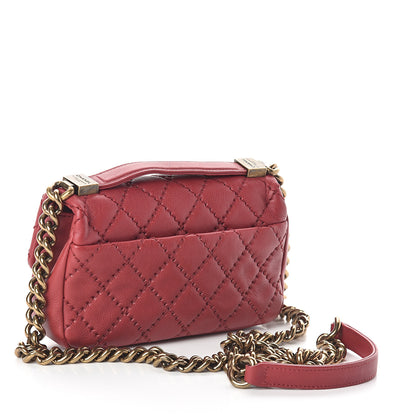 Chanel Calfskin Quilted Mini Urban Day Flap Red 2 of 8