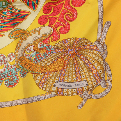 Hermes Silk Grands Fonds Scarf 90 3 of 6