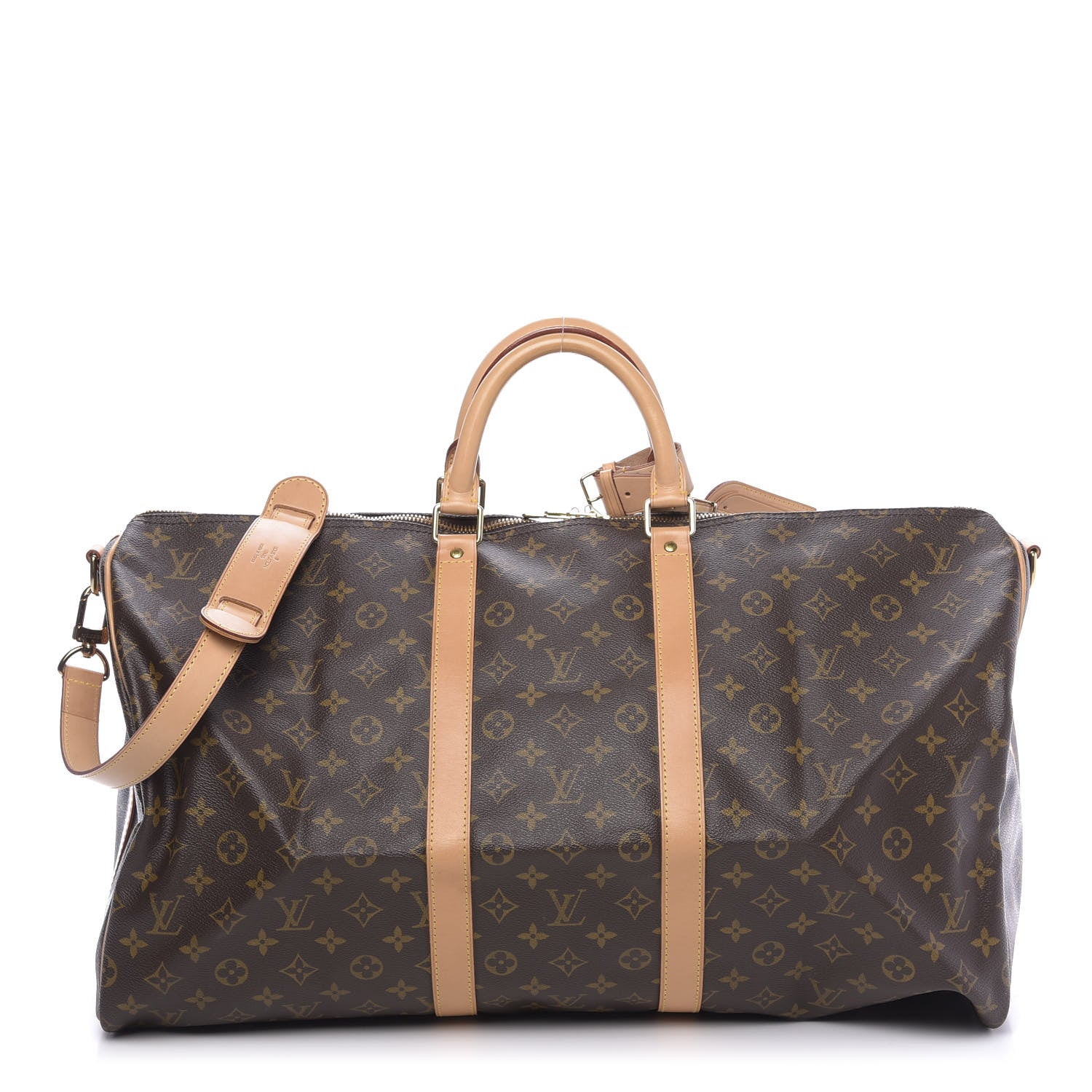 Louis Vuitton Monogram Keepall Bandouliere 55 1 of 11