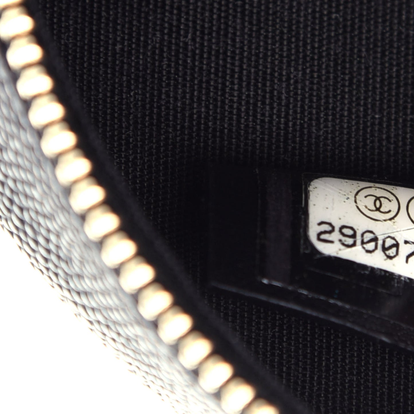 Caviar Quilted Round Filigree Crossbody Black