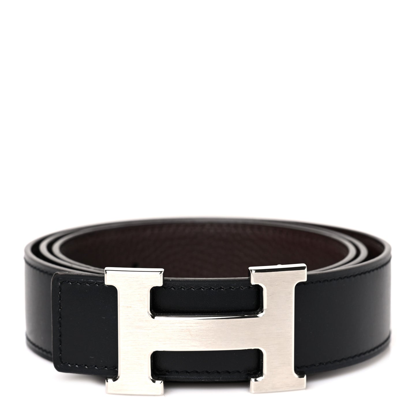 Box Togo Reversible 32mm H Belt 95 38 Black Chocolate
