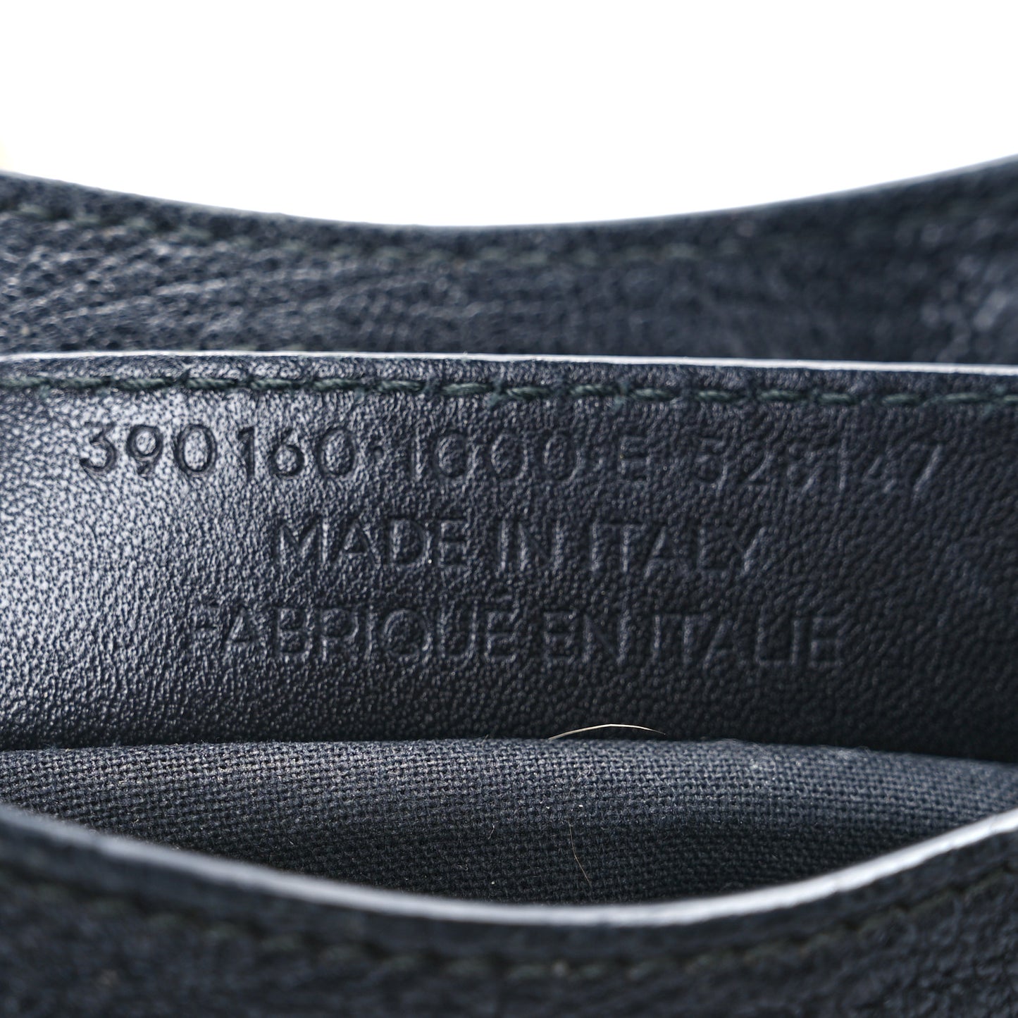 Chevre Silver Metallic Edge Hardware Mini City Black