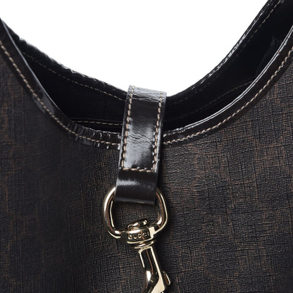 Gucci GG Plus Monogram Medium Joy Shoulder Bag Dark Brown 18 of 18