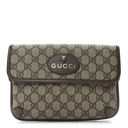 Gucci GG Supreme Monogram Neo Vintage Web Belt Bag Brown 1 of 10