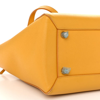 Celine Grained Calfskin Mini Belt Bag Amber 9 of 13