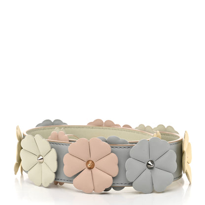 Fendi Calfskin Flowerland Studded Strap You Dove 2 of 5