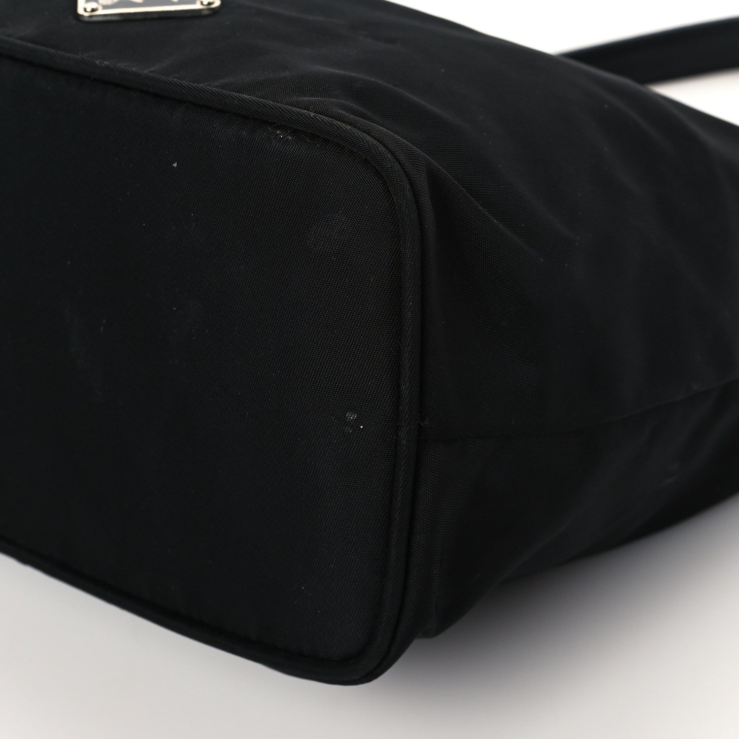 Prada Tessuto Nylon Vitello Hobo Black 10 of 10