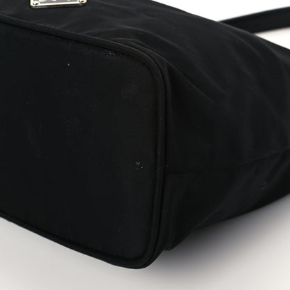 Prada Tessuto Nylon Vitello Hobo Black 10 of 10