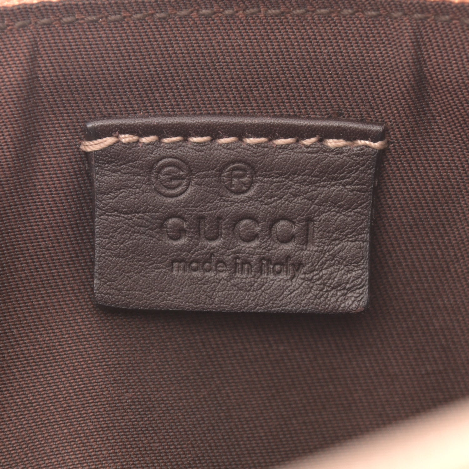 Gucci Monogram Boat Pochette Beige 7 of 9