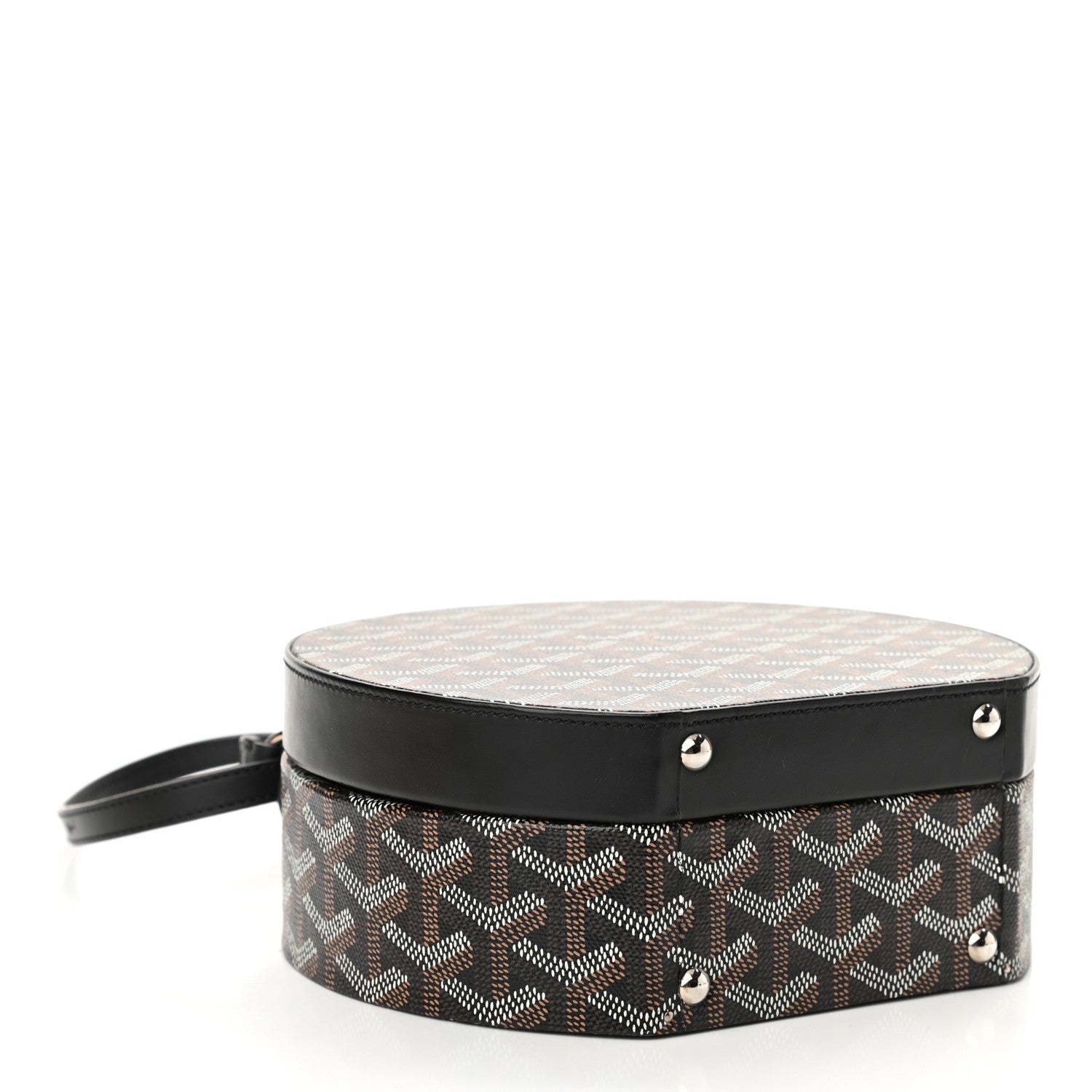 Goyard Goyardine Alto Hatbox Black 4 of 9