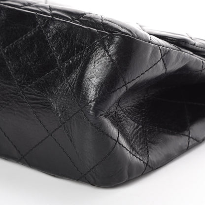 Chanel Aged Calfskin Quilted Mobile Art 2.55 Reissue Flap 228 Black 9 of 10