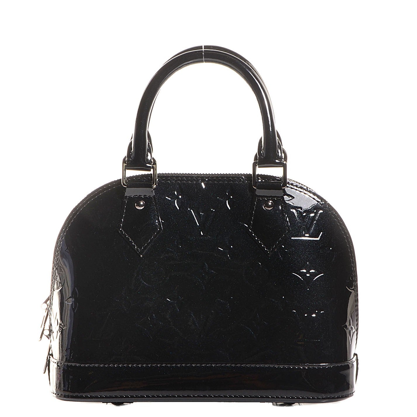 Louis Vuitton Vernis Alma BB Noir Magnetique 1 of 8