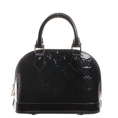 Louis Vuitton Vernis Alma BB Noir Magnetique 1 of 8
