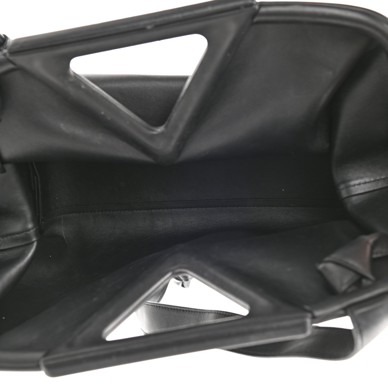 Bottega Veneta Calfskin Large The Point Triangle Bag Black 4 of 6