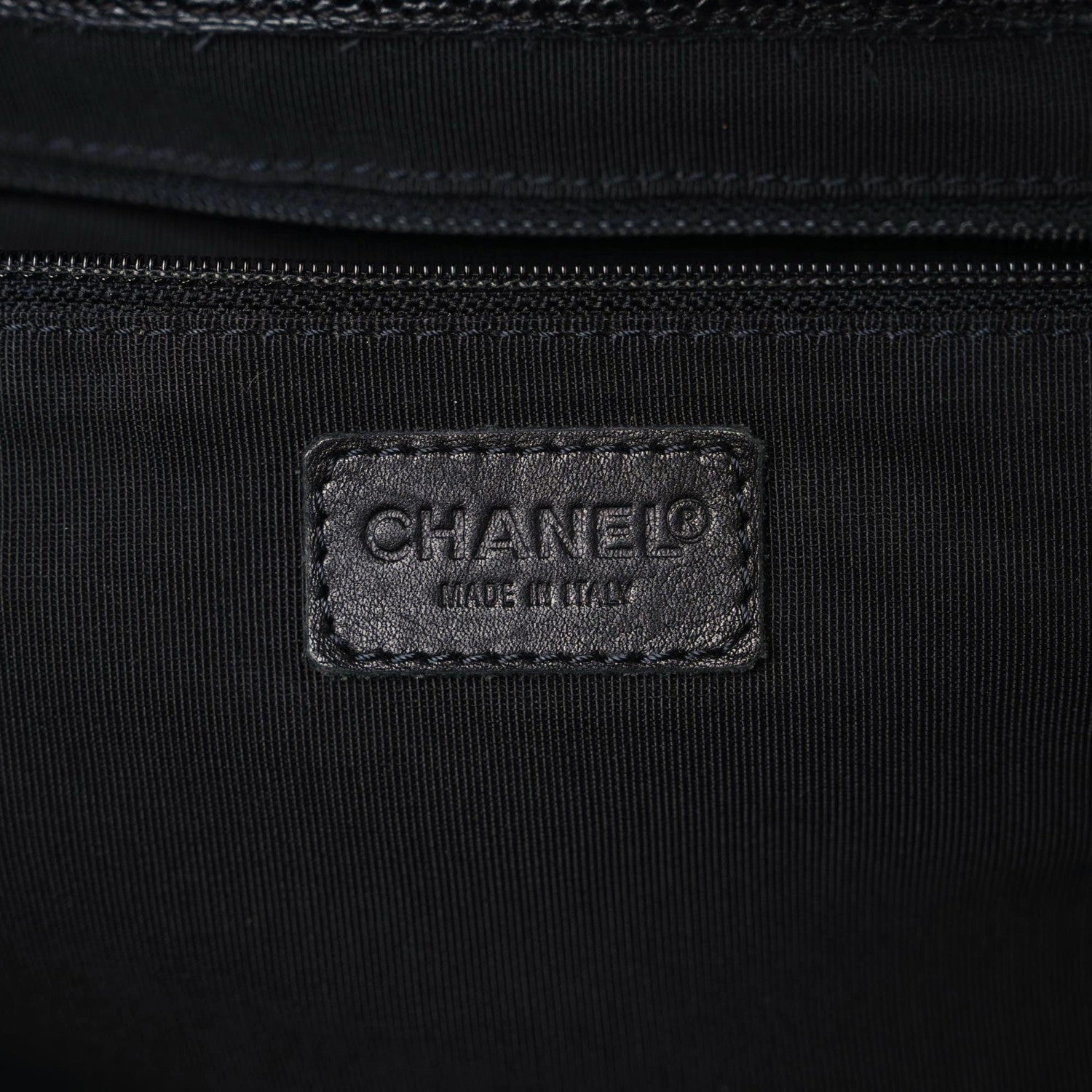 Chanel Caviar CC Tote Black 15 of 17