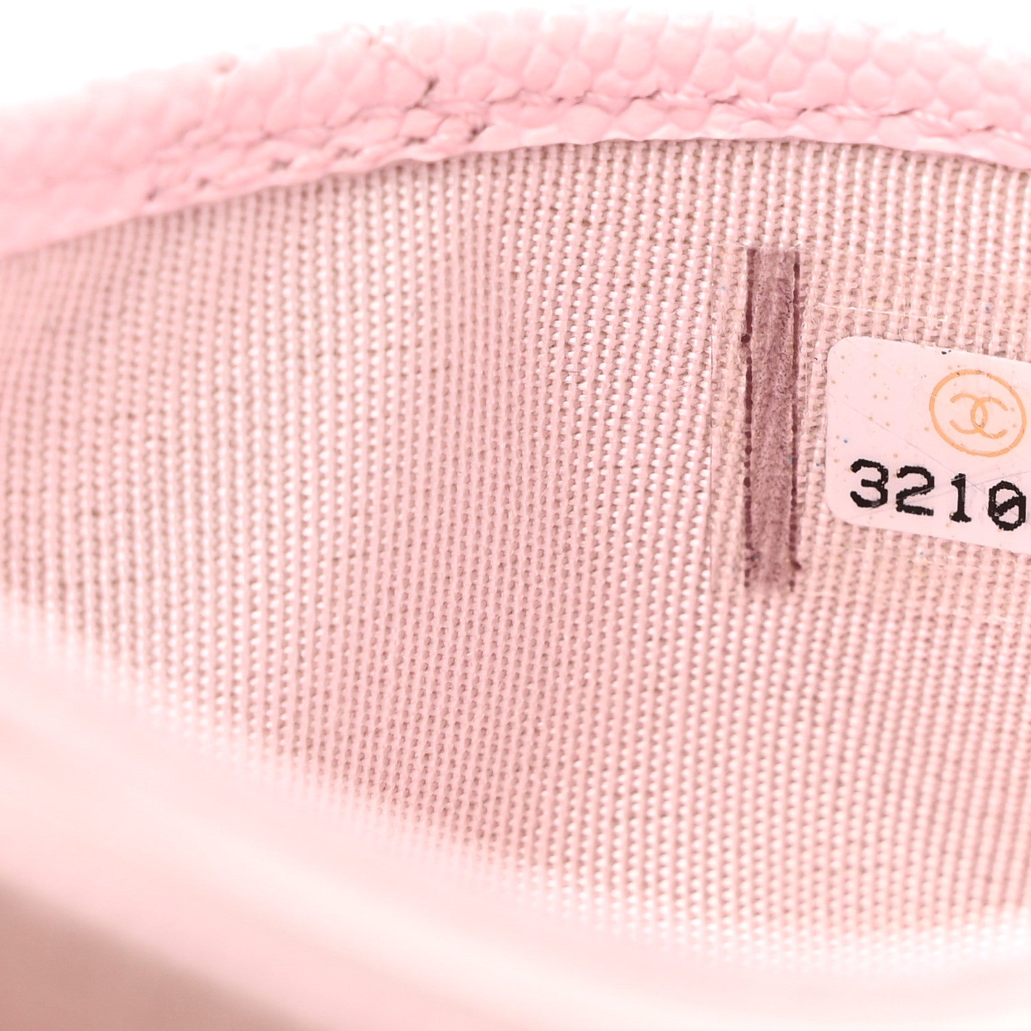 Chanel Caviar Quilted Card Holder Light Pink 7 of 8
