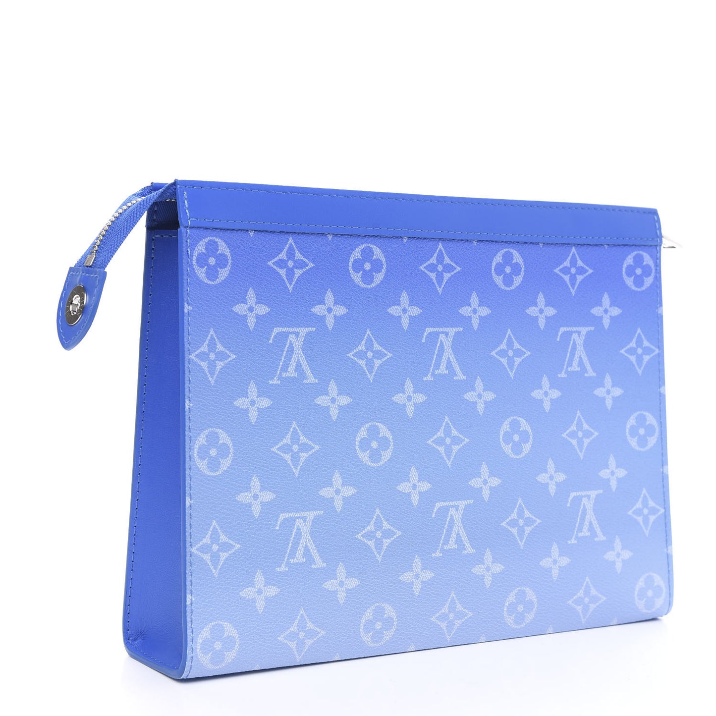 Monogram Clouds Pochette Voyage MM A4 Blue