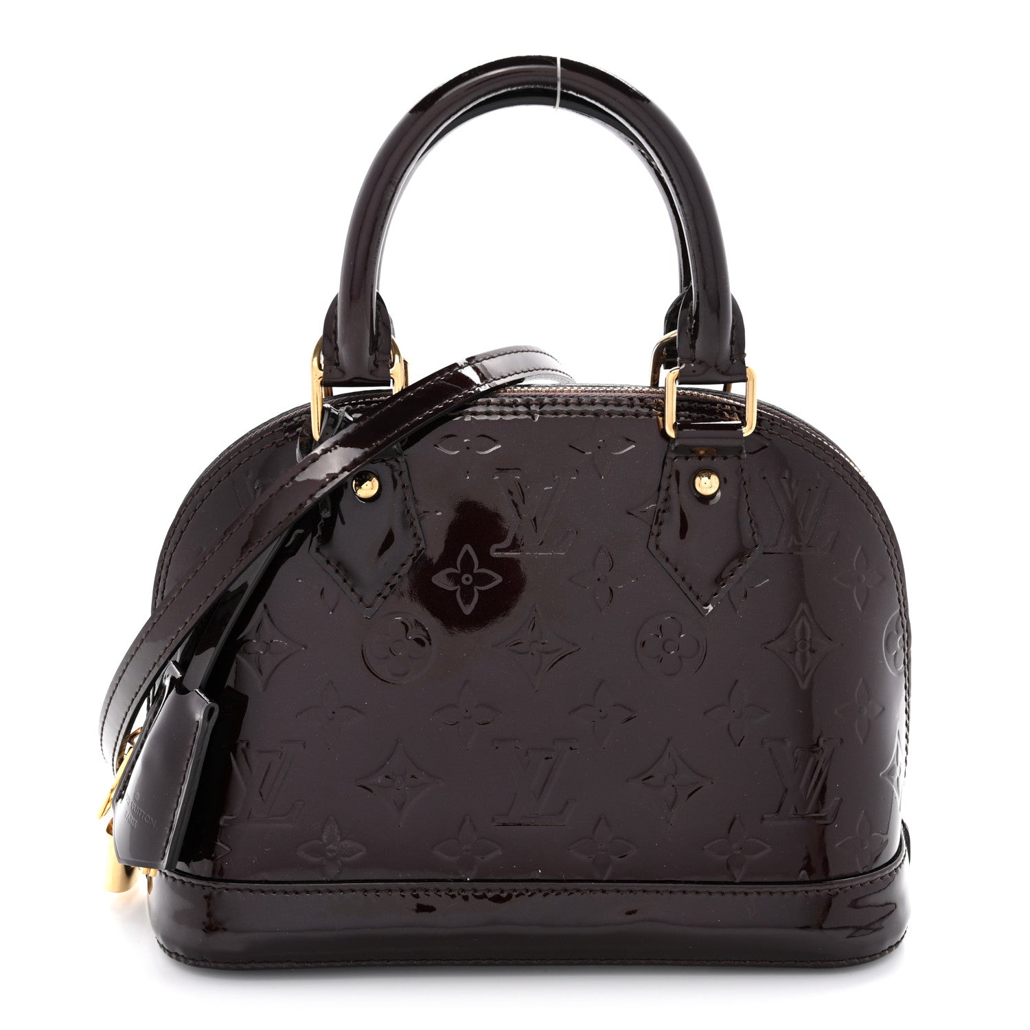 Louis Vuitton Vernis Alma BB Amarante 1 of 14