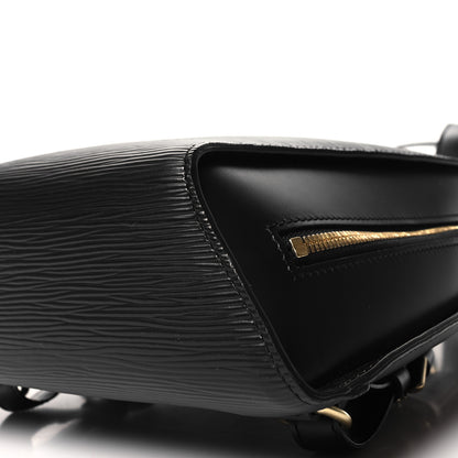 Louis Vuitton Epi Mabillon Backpack Black 9 of 9