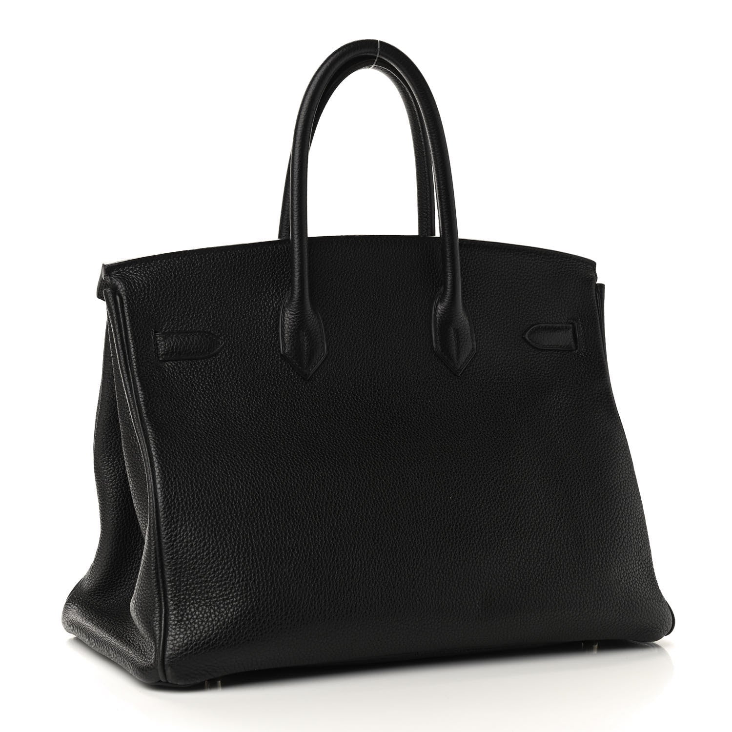 Hermes Taurillon Clemence Birkin 35 Black 3 of 14