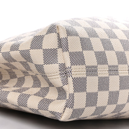Louis Vuitton Damier Azur Graceful PM Rose Ballerine 7 of 8