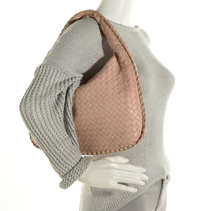 Bottega Veneta Nappa Intrecciato Medium Veneta Hobo Lotus 2 of 9