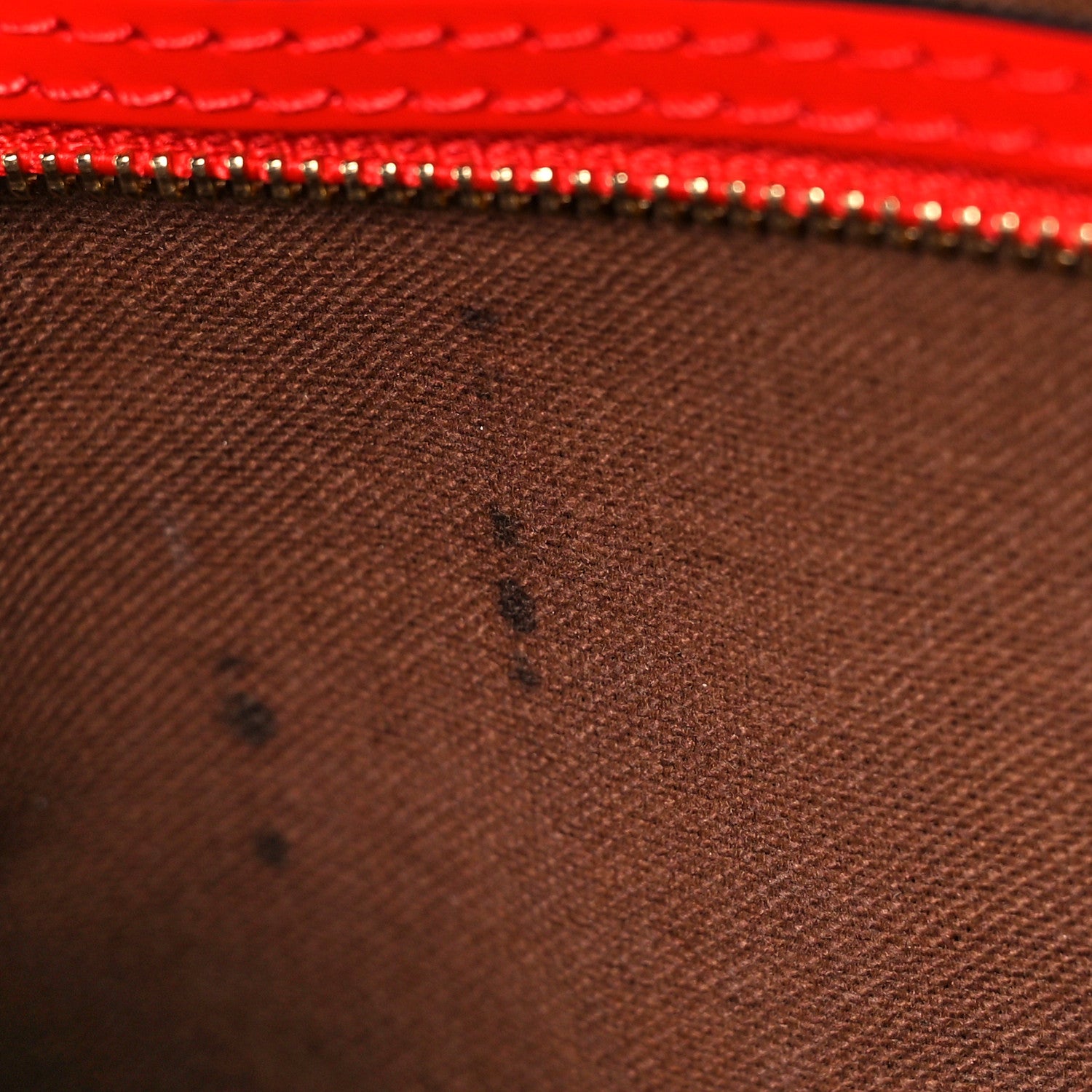 Louis Vuitton Calfskin Monogram Keepall Bandouliere 50 Coquelicot 6 of 9