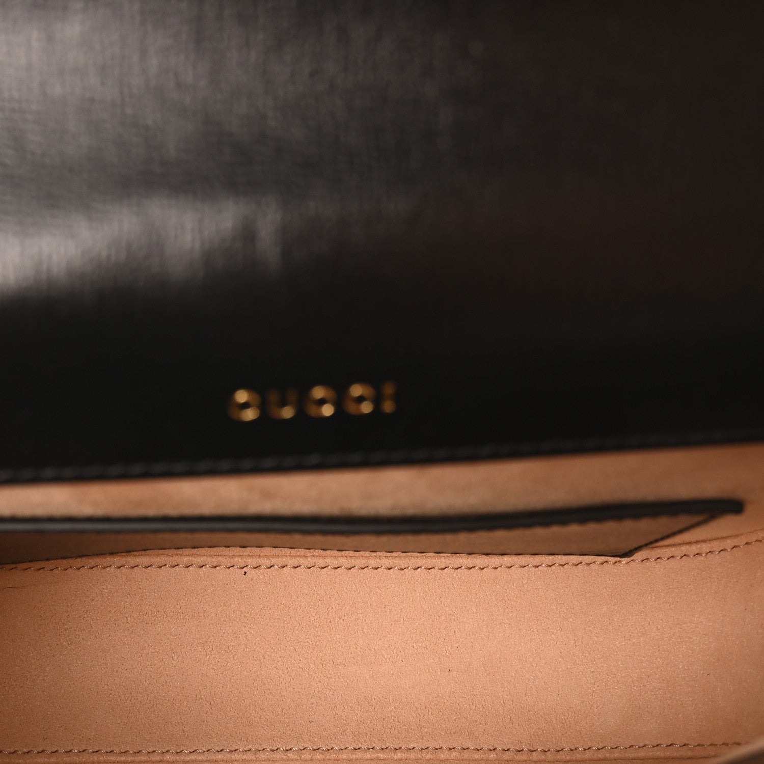 Gucci Azalea Calfskin Web Monochrome Small Horsebit 1955 Shoulder Bag Black 5 of 11