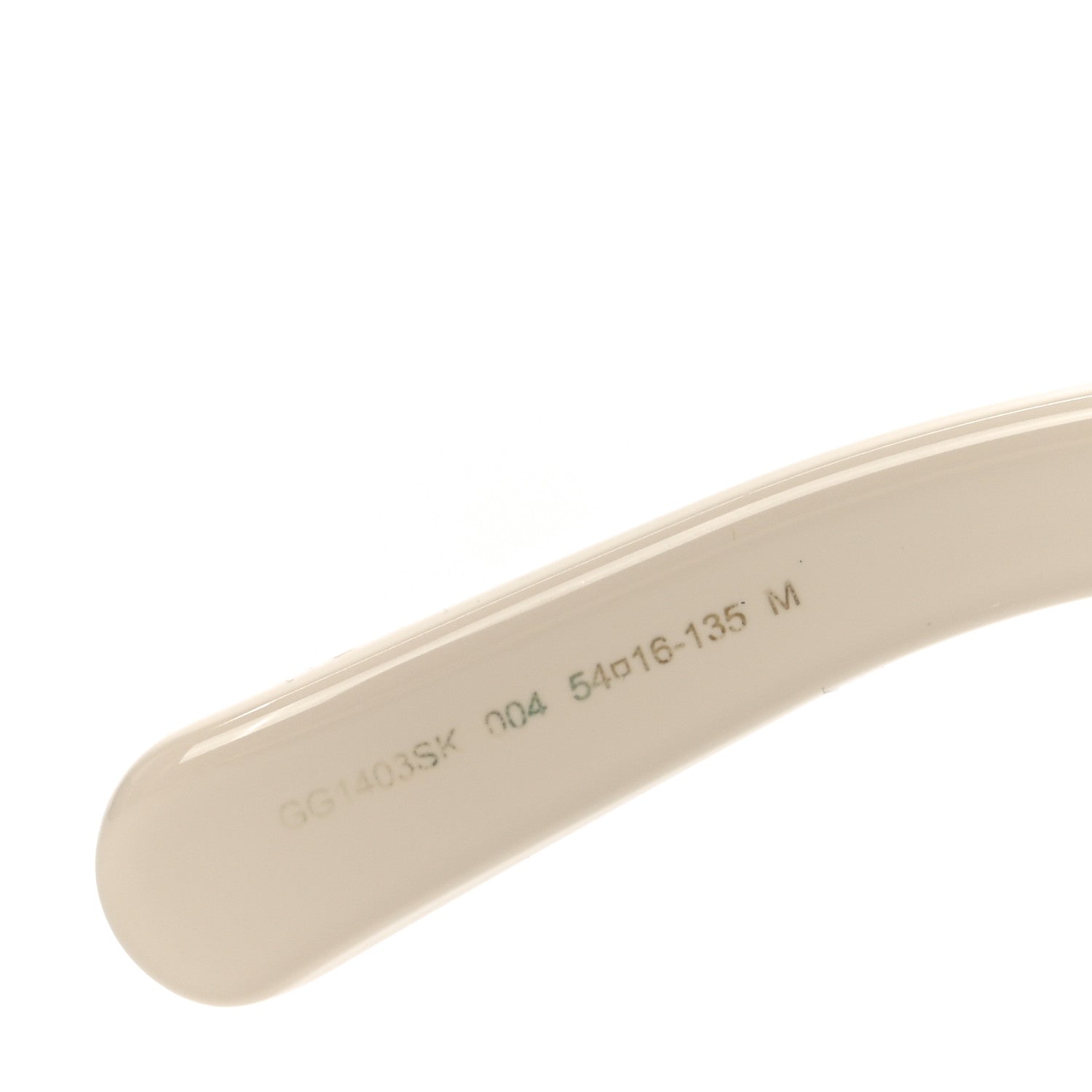 Gucci Acetate Rectangular Sunglasses GG1403SK White 6 of 7