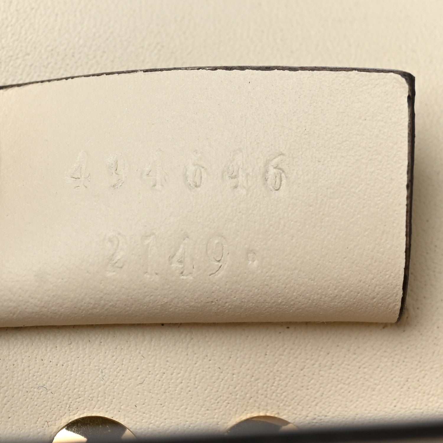 Gucci Calfskin Super Mini Sylvie Chain Shoulder Bag White 7 of 9