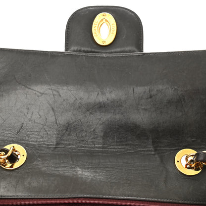 Chanel Lambskin Quilted Jumbo Single Flap Black 16 of 16